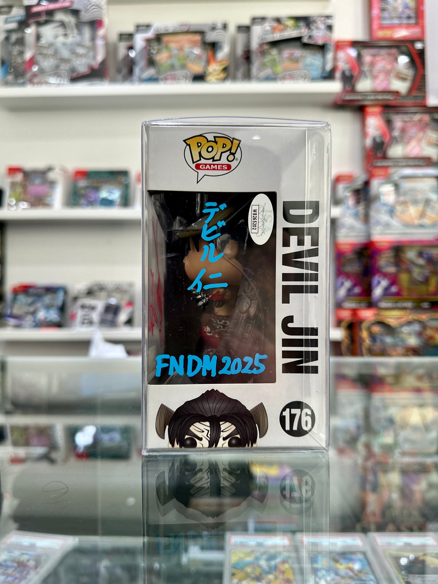 Tekken: Devil Jin #176 - Signed & Quote by Isshin Chiba (JVA) - JSA
Certified