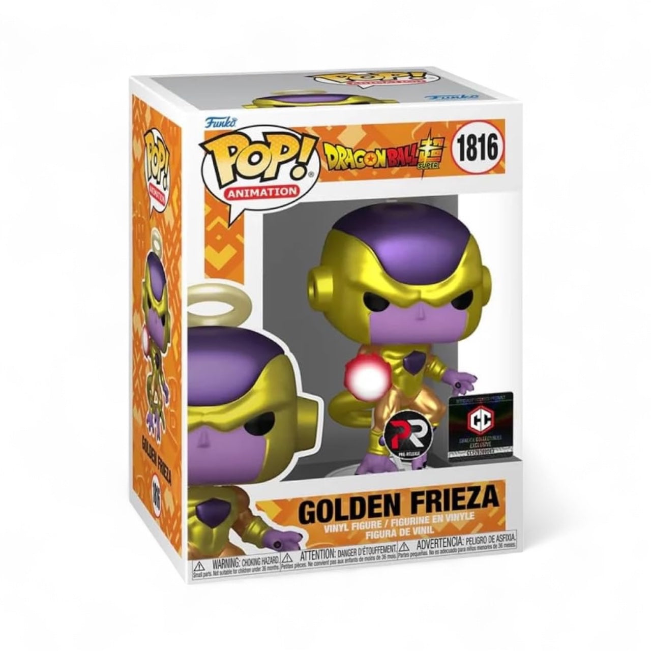 Golden Frieza #1816 - Pre-Release Chalice Collectibles Exclusive