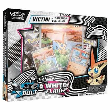Black bolt & White flare - Victini Illustration Collection