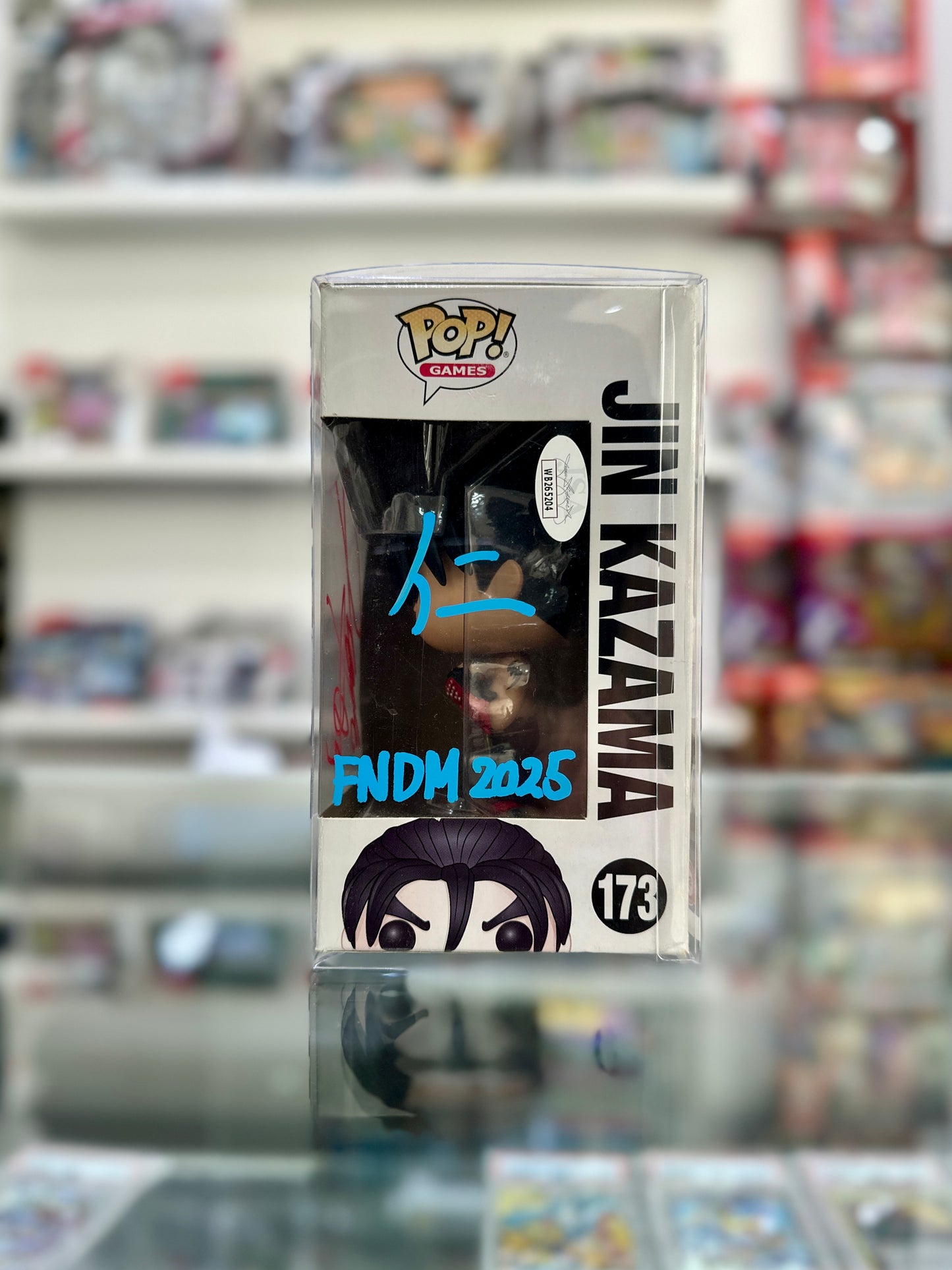 Tekken: Jin Kazama #173 - Signed & Quote by Isshin Chiba (JVA) - JSA
Certified