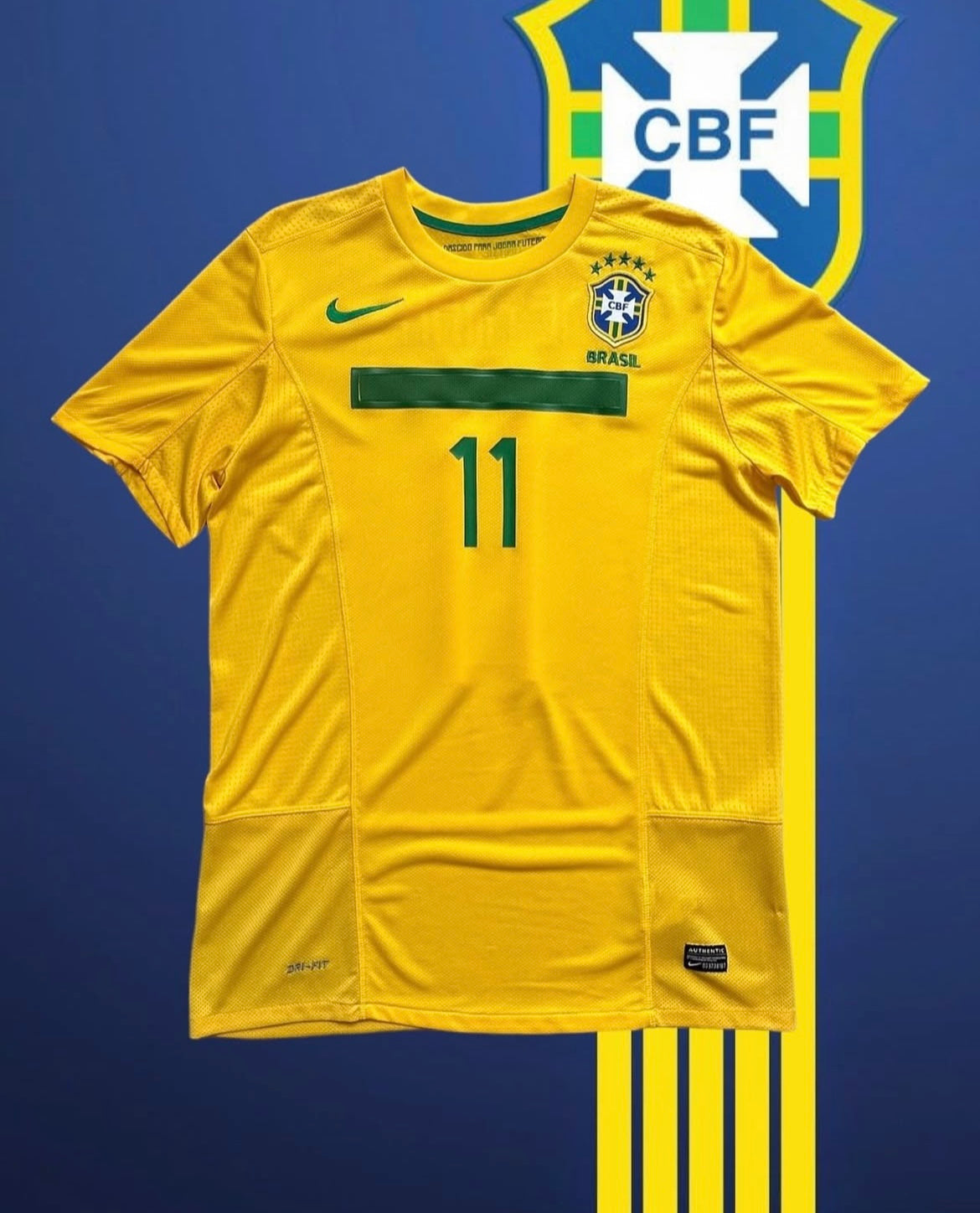 BRAZIL 2011-12 Home / Neymar #11
