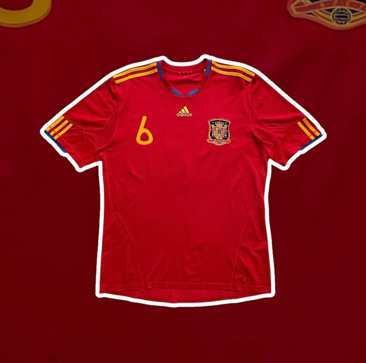 Spain 2009-10 Home / A. Iniesta #6