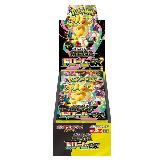 Pokemon - Mega Evolution - Mega Dream ex - Japanese Booster Box (10 Booster Pack)