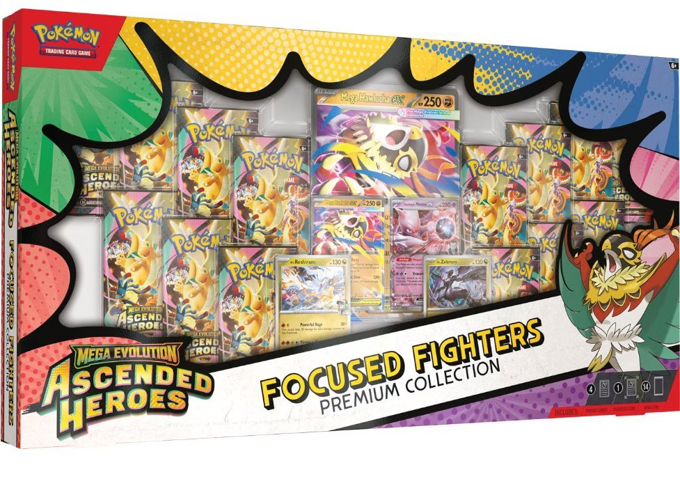 Ascended Heroes - Focused Fighters Premium Collection