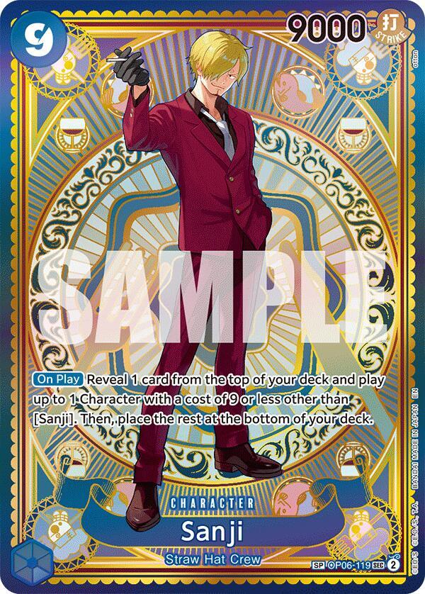 Sanji (SP)
One Piece • A Fist of Divine Speed
SEC • OP06-119