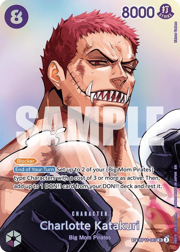 Charlotte Katakuri (SP)
One Piece • The Time of Battle
SR • OP11-067