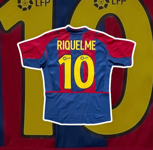 FCB 2002-03 Home / Riquelme #10