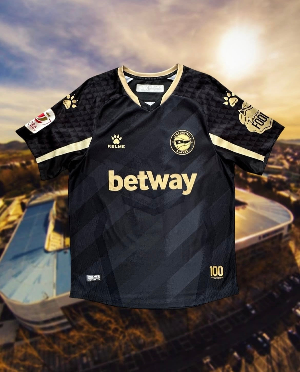 Deportivo Alaves 2020-21 - 100th Anniversary / Edgar #16