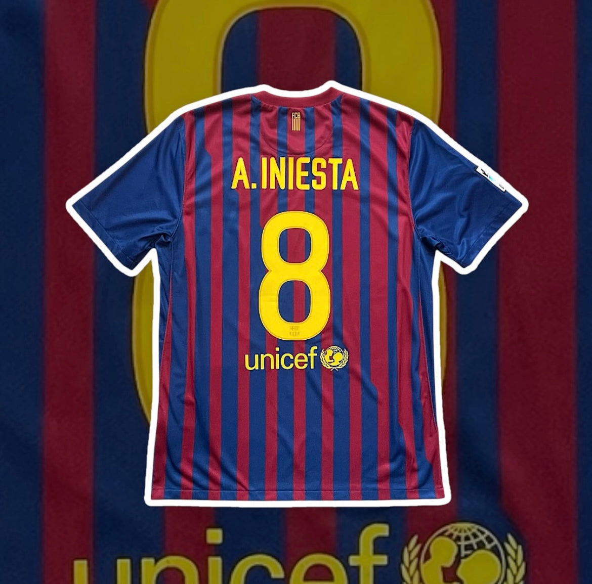 FCB 2011-12 Home / Iniesta #8