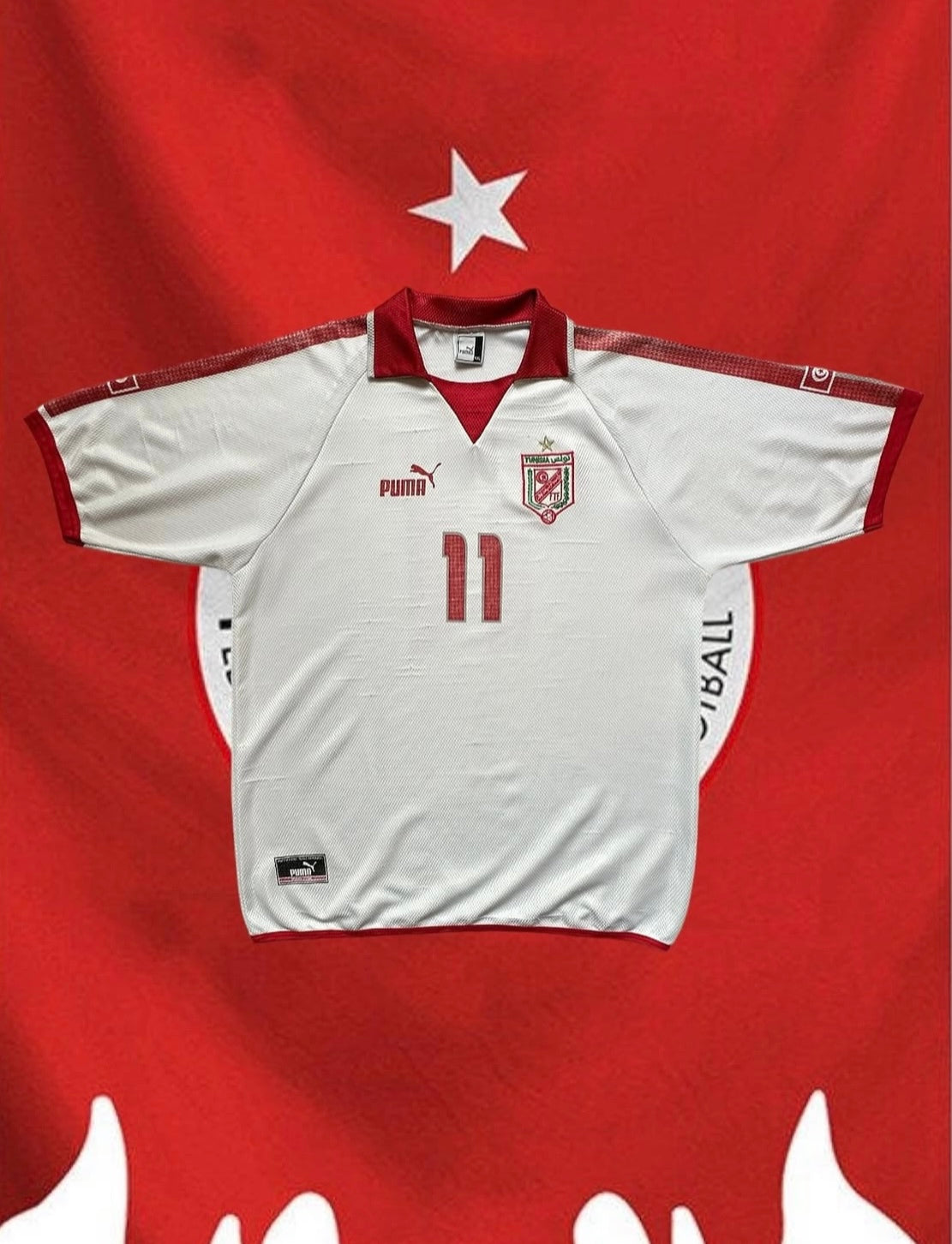 Tunisia 2004-05 Away / Dos Santos #11