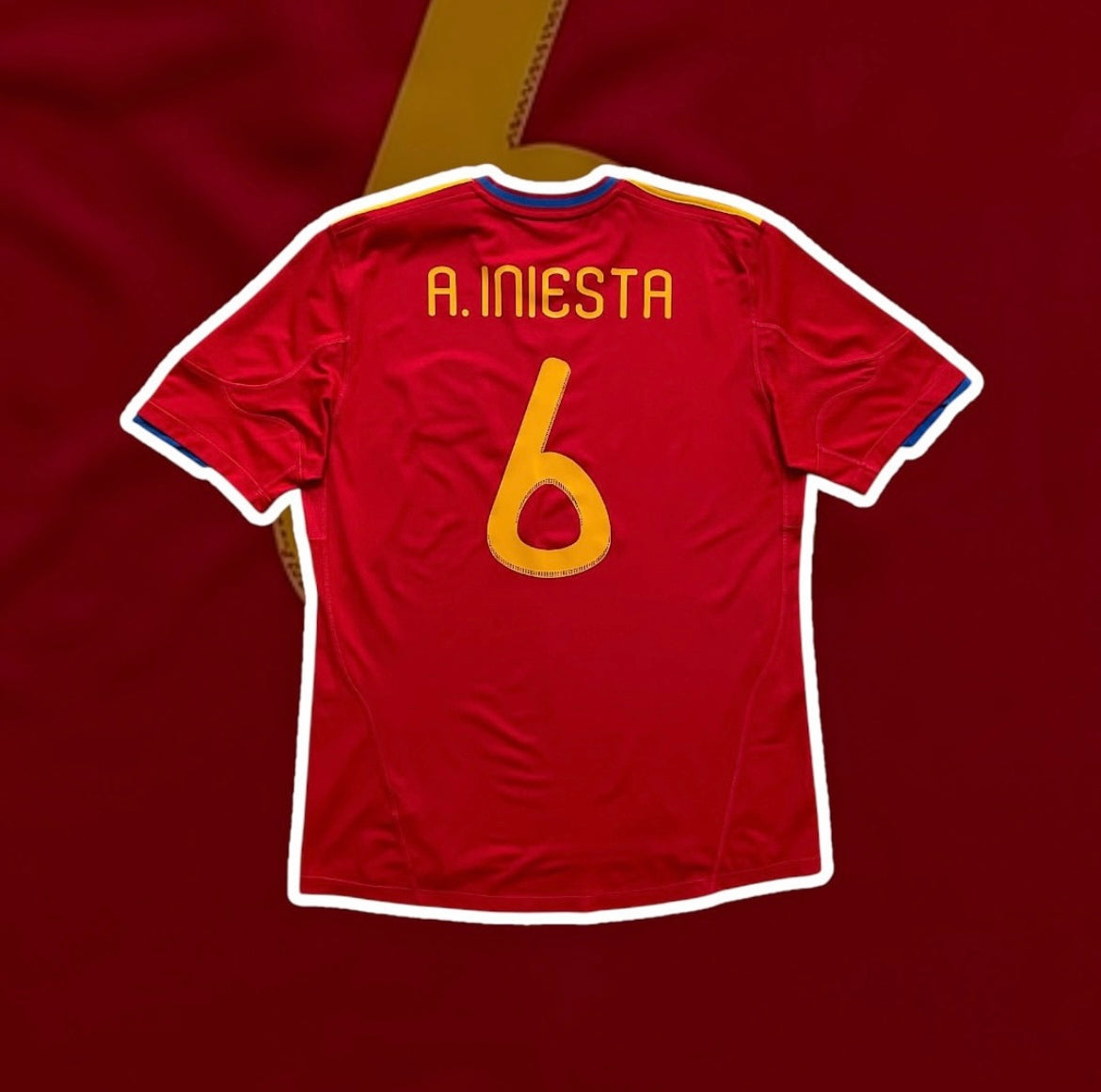 Spain 2009-10 Home / A. Iniesta #6