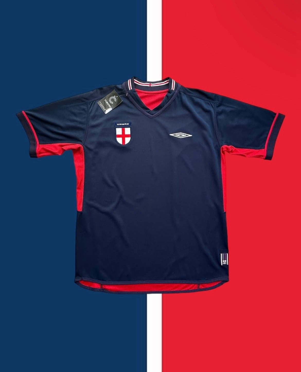 England 2002-04 Away Reversible