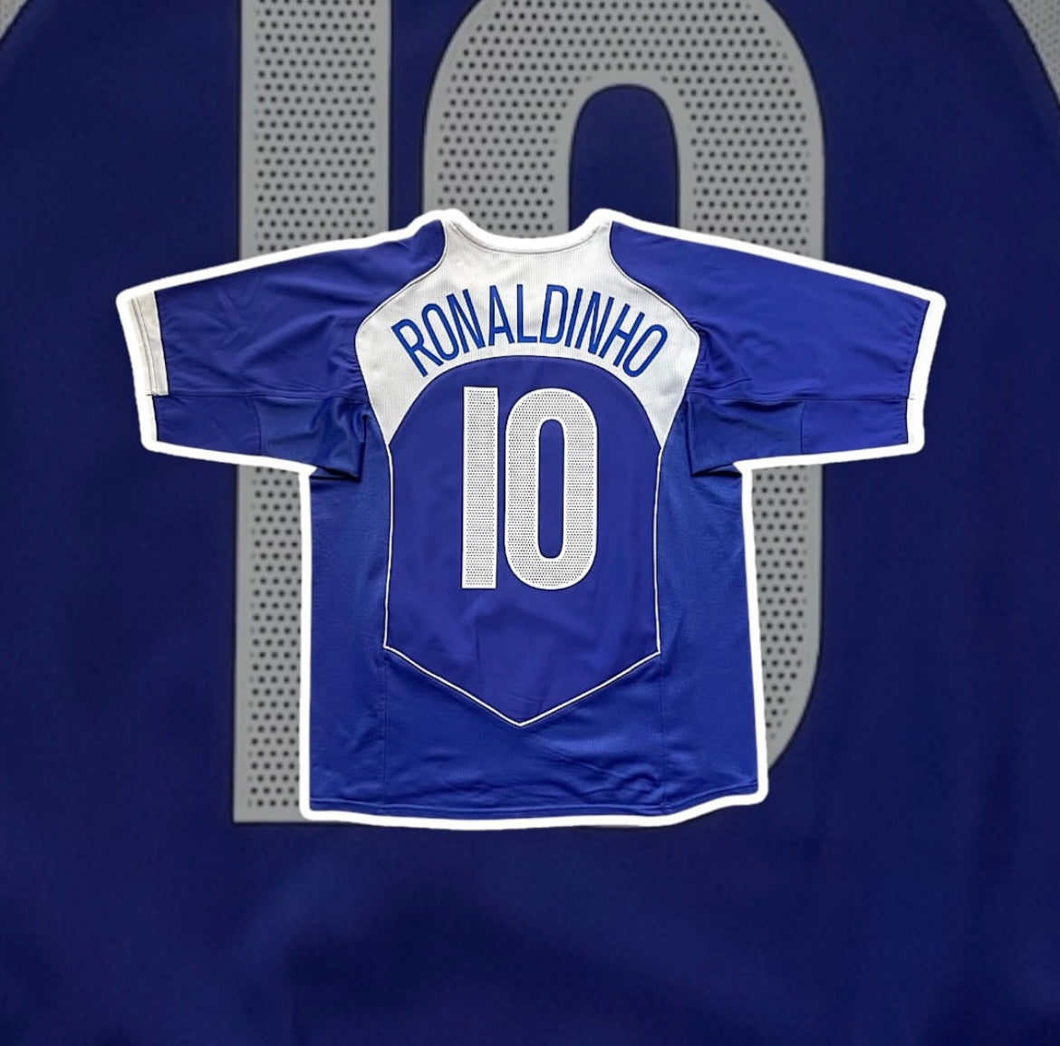 Brazil 2004-06 Away / Ronaldinho #10