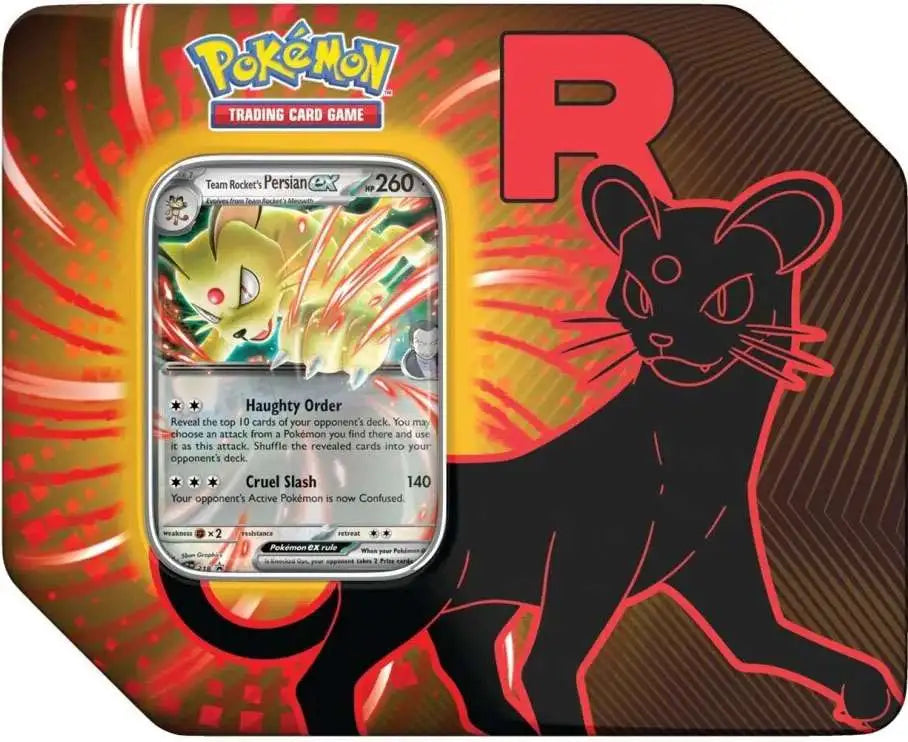 Pokemon Team Rocket Tin (5 Packs)