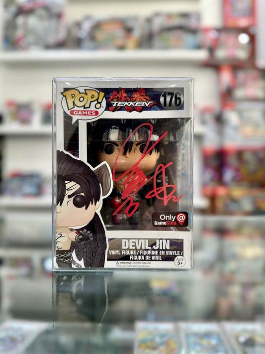 Tekken: Devil Jin #176 - Signed & Quote by Isshin Chiba (JVA) - JSA
Certified