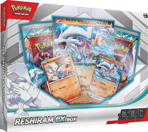 Reshiram ex box (Exclusive)