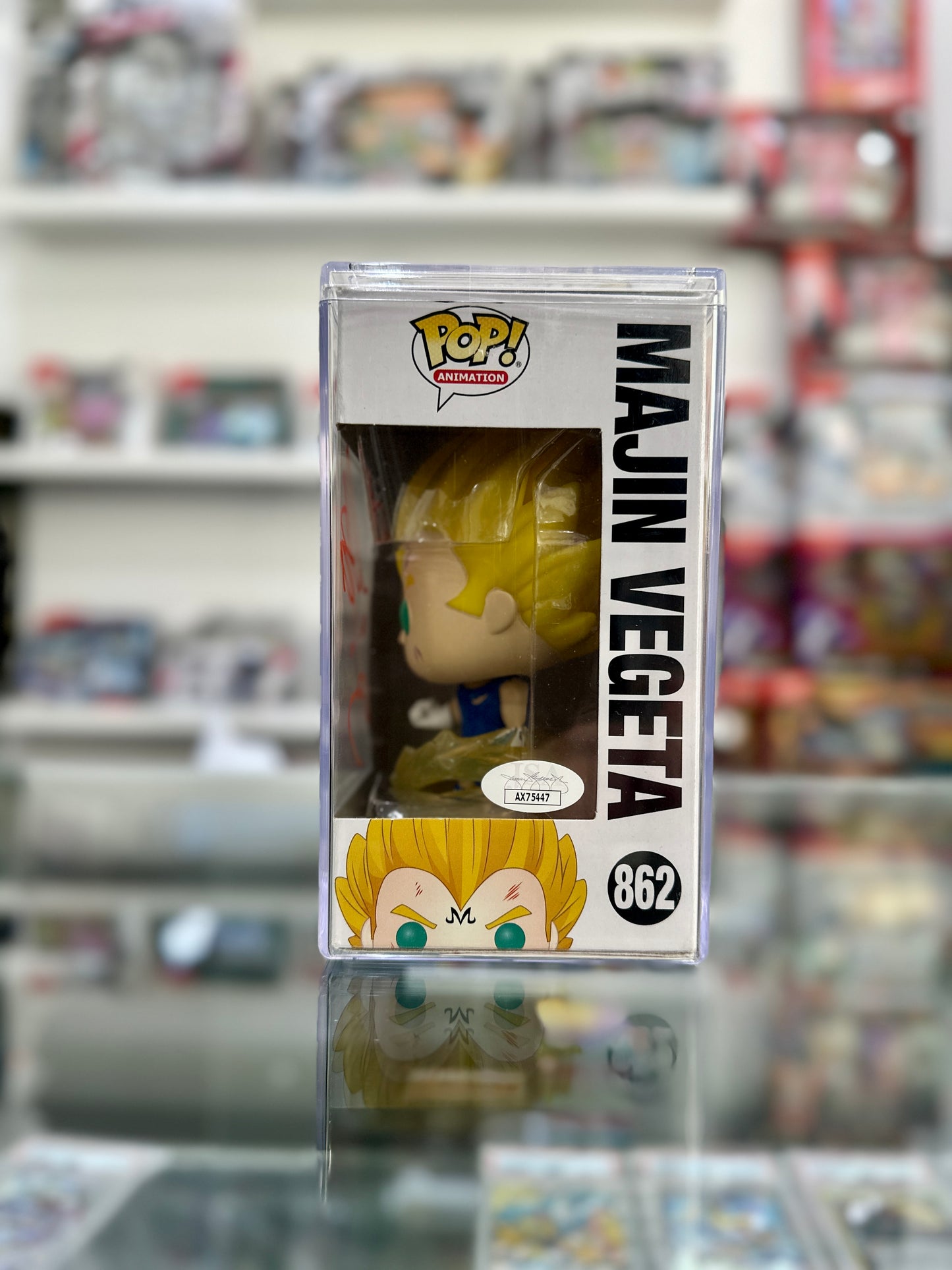 Dragon Ball Z: Majin Vegeta #862 - Signed by Ryō Horikawa (JVA) - JSA Certified