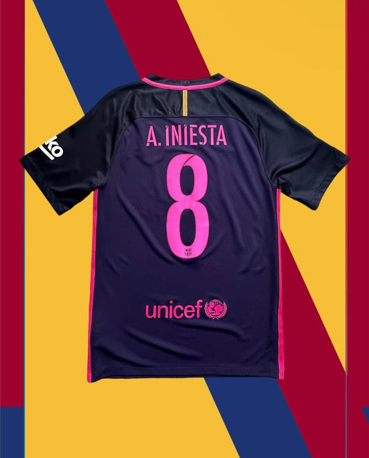 FCB 2016-17 Away / A. Iniesta #8