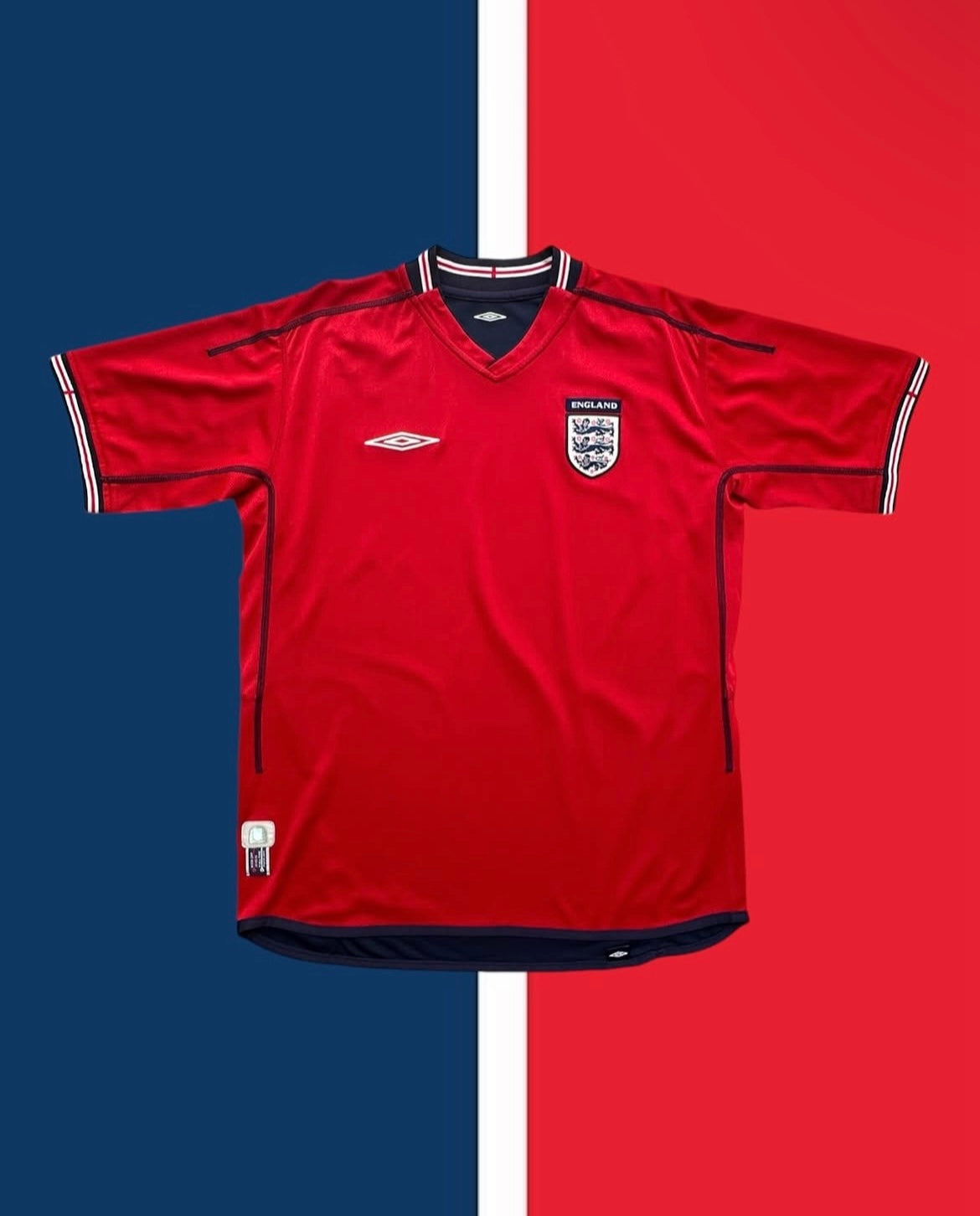 England 2002-04 Away Reversible