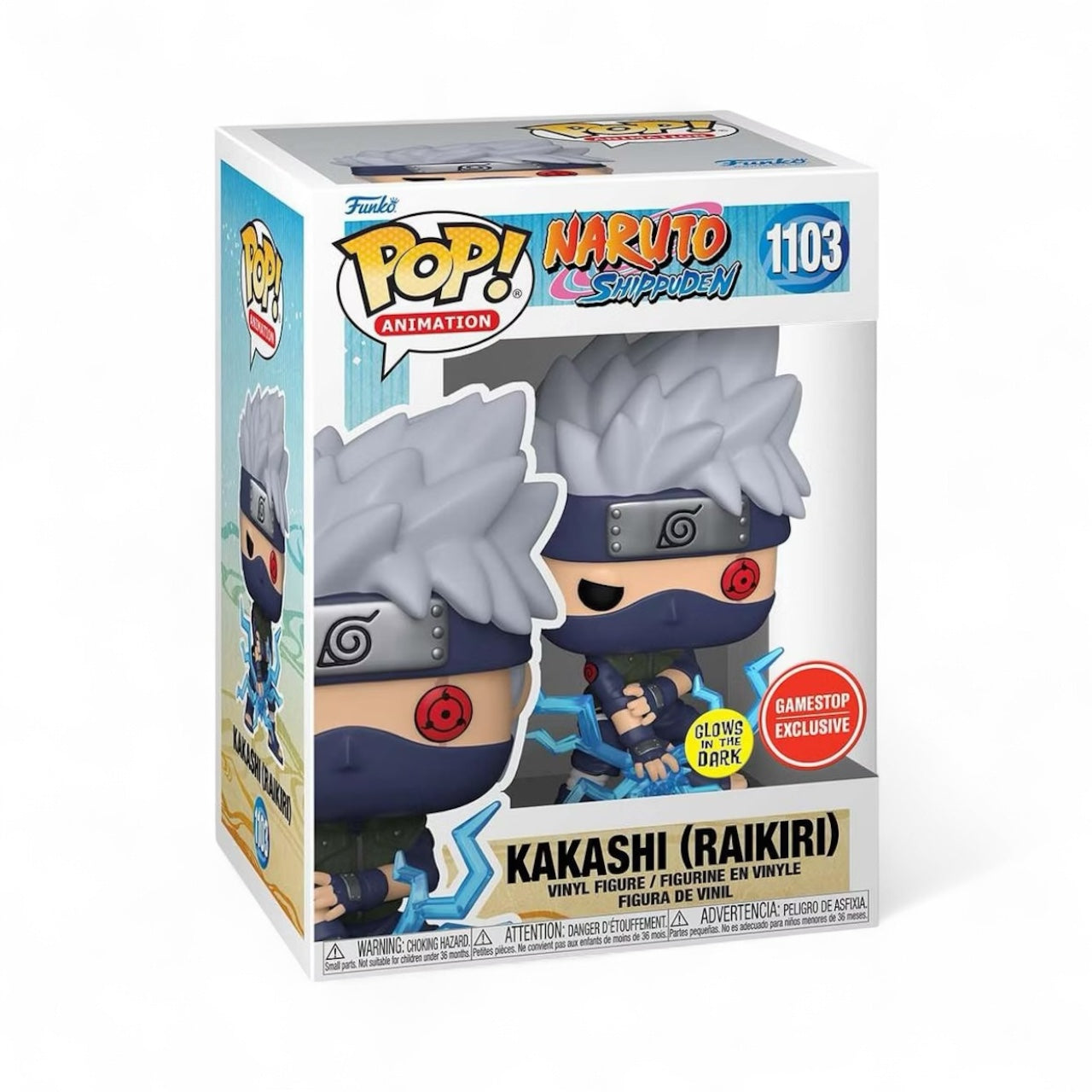 Kakashi (Raikiri) #1103 - GITD GameStop Exclusive