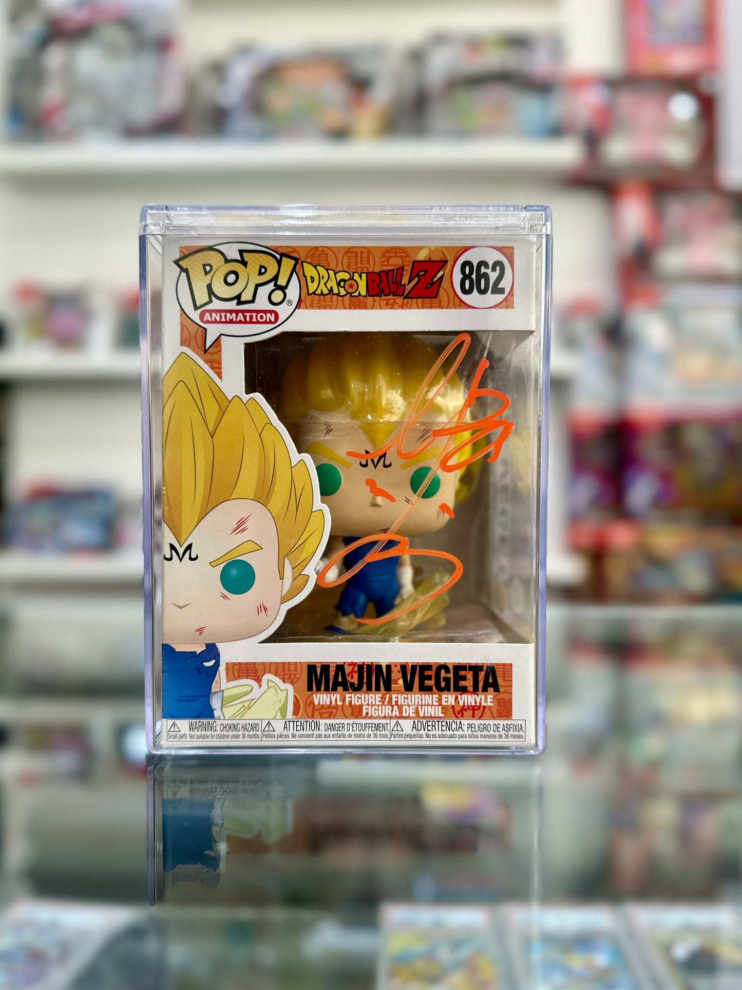 Dragon Ball Z: Majin Vegeta #862 - Signed by Ryō Horikawa (JVA) - JSA Certified
