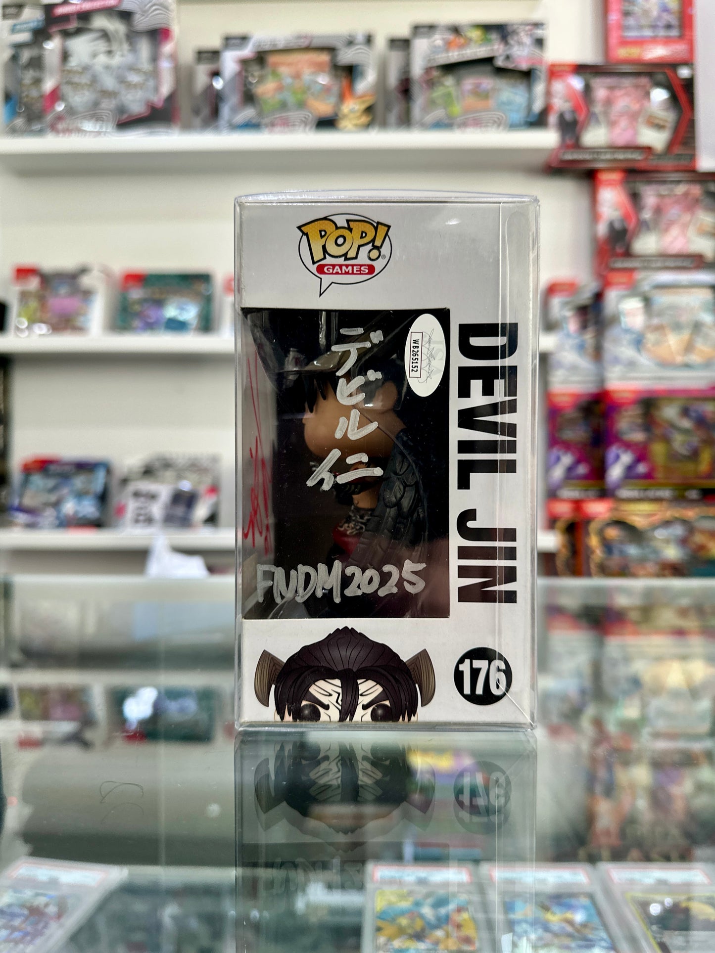 Tekken: Devil Jin #176 - Signed & Quote by Isshin Chiba (JVA) - JSA
Certified