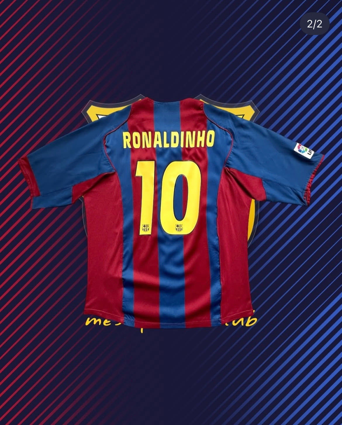 FCB 2004-05 Home / Ronaldinho #10