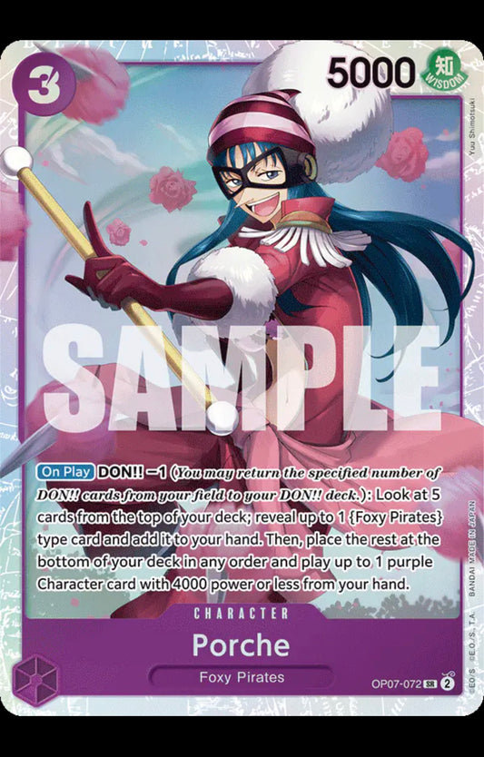 Porche
One Piece • 500 Years in the Future
SR • OP07-072