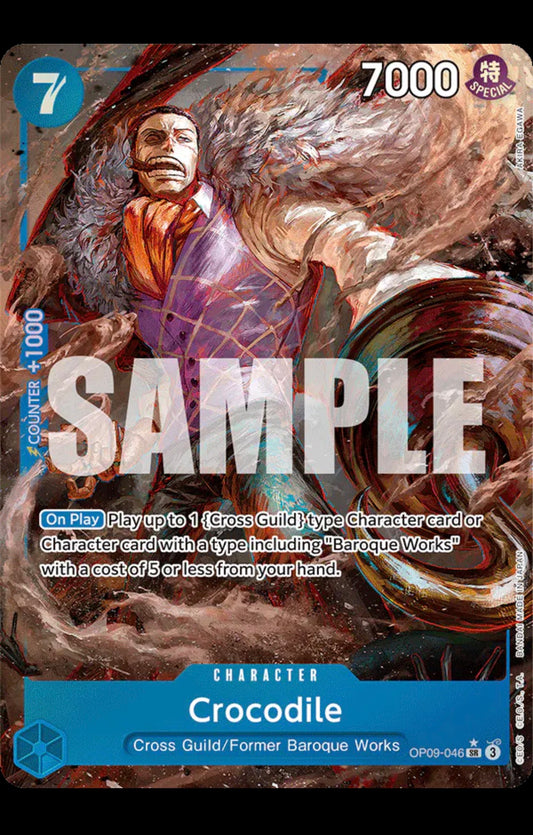 Crocodile (046) (Parallel)
One Piece • Emperors in the New World
SR • OP09-046