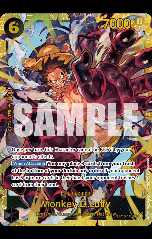 Monkey.D.Luffy (118)
One Piece • Royal Blood
SEC • OP10-118