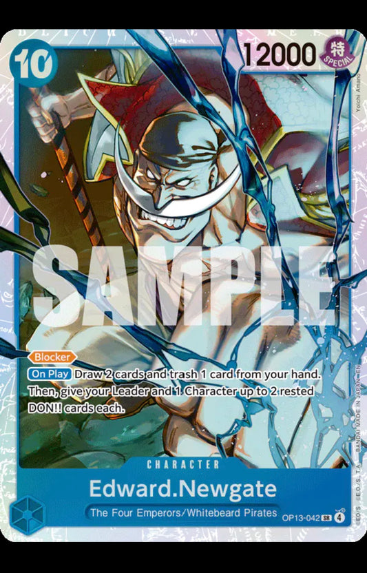 Edward.Newgate
One Piece • Carrying On His Will
SR • OP13-042