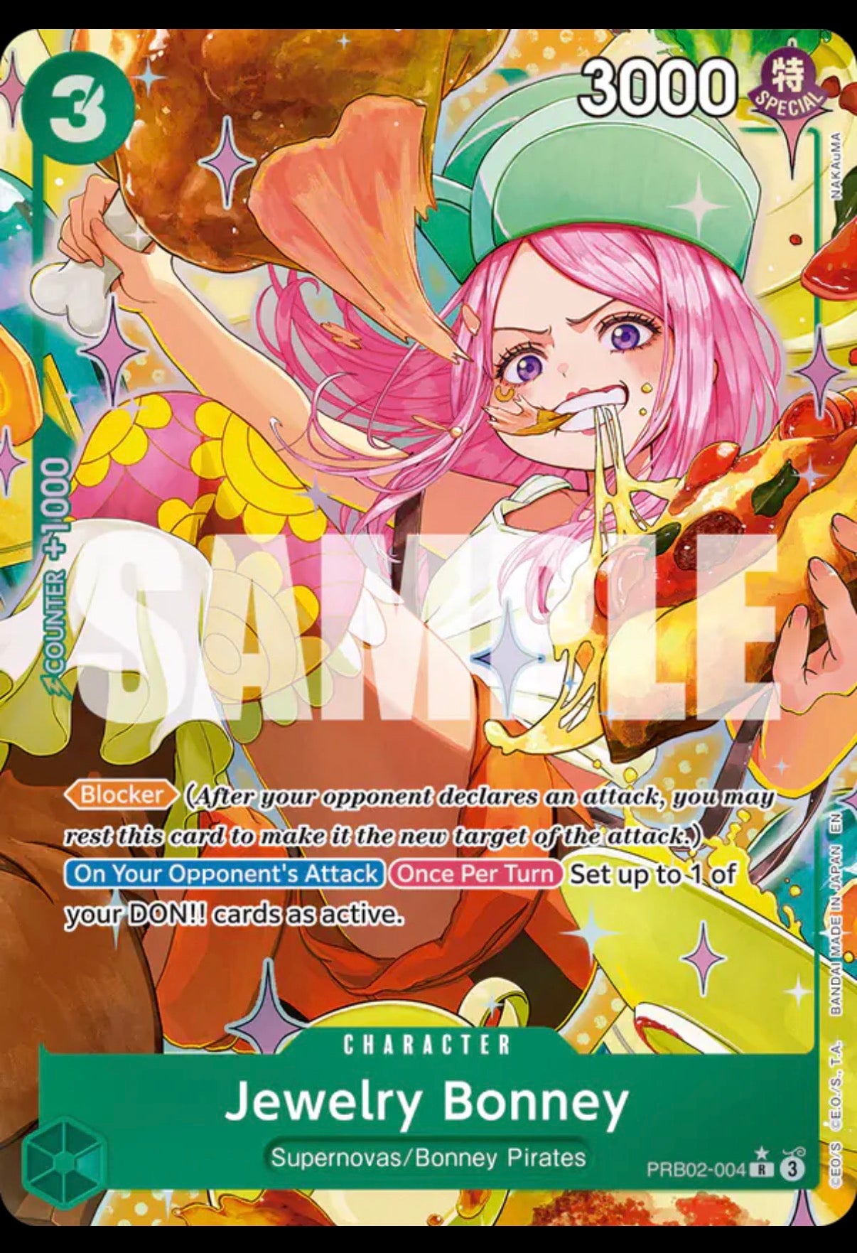 Jewelry Bonney (Alternate Art)
One Piece • Premium Booster -The Best- Vol. 2
R • PRB02-004