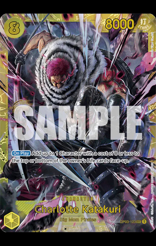 Charlotte Katakuri (123)
One Piece • Pillars of Strength
SEC • OP03-123