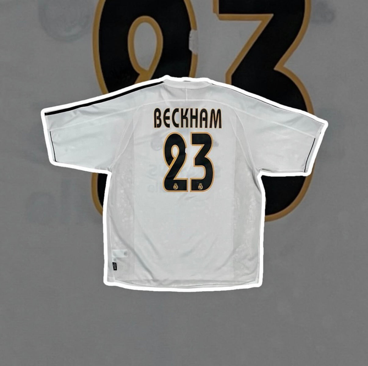 Real Madrid 2003-04 Home / Beckham #23
