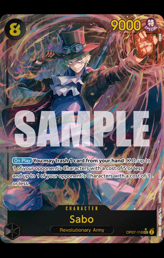 Sabo (Parallel)
One Piece • 500 Years in the Future
SEC • OP07-118