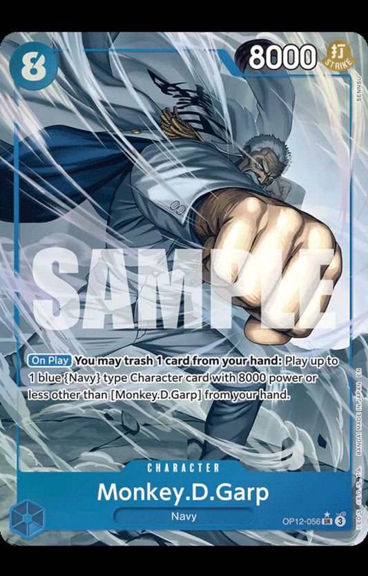 Monkey.D.Garp (Alternate Art)
One Piece • Legacy of the Master
SR • OP12-056