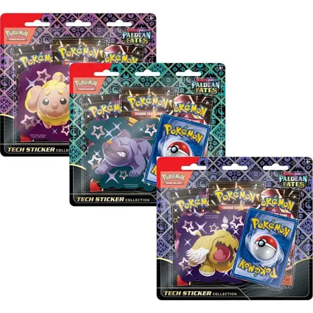 Paldean Fates - 3 Pack Blister (Random Promo)