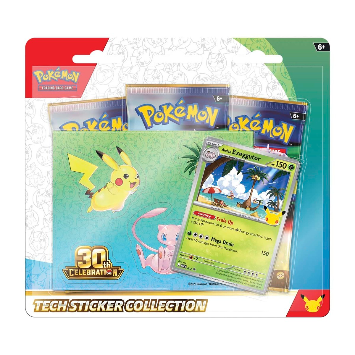 30th Celebration Tech Sticker Collection (Random Art)