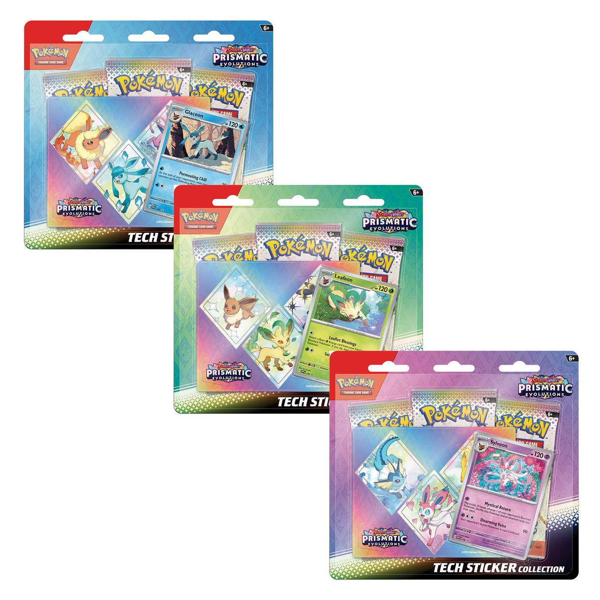 Prismatic Evolutions Tech Sticker Collection (Random Promo)