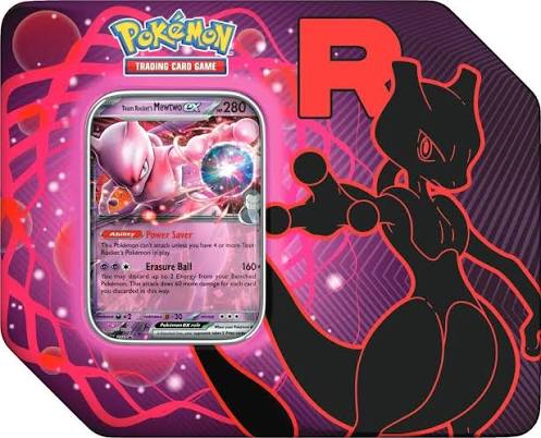 Pokemon Team Rocket Tin (5 Packs)