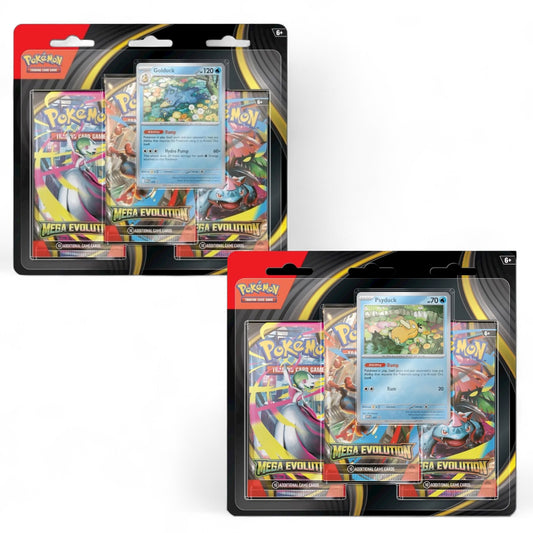 Mega Evolution - 3 Pack Blister (Random Promo)