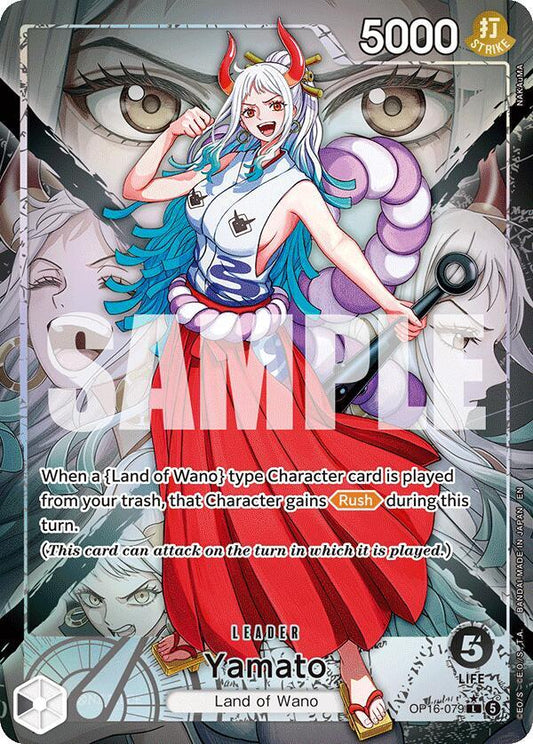 Yamato (Alternate Art)
One Piece • The Time of Battle L • OP16-079