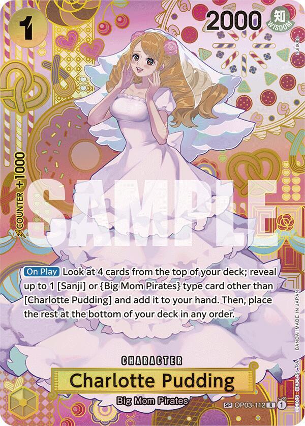 Charlotte Pudding (SP)
One Piece • Two Legends
R • OP03-112