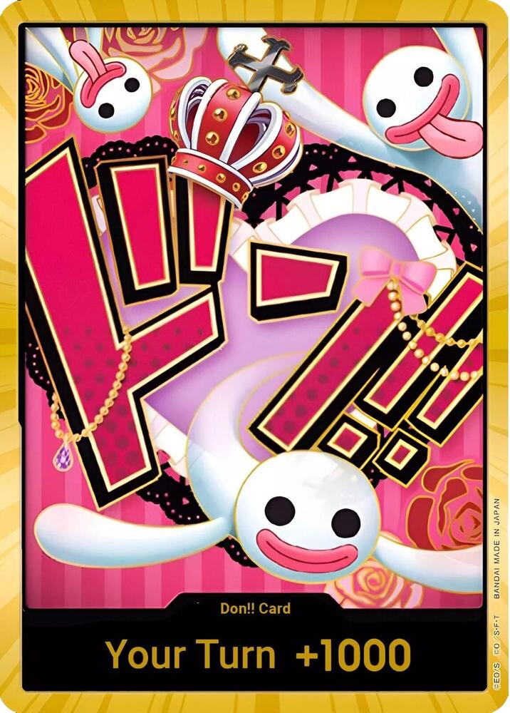 DON!! Card (Perona) (Gold)
One Piece • Premium Booster
DON!!