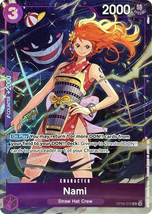 Nami (Premium Card Collection -Best Selection
Vol. 4-)
One Piece • One Piece Promotion Cards
UC • OP09-070
