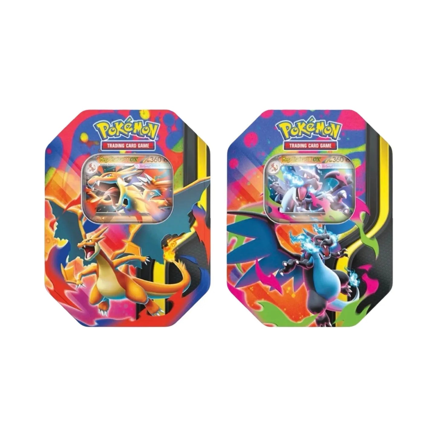 Mega Charizard X & Y Tins
