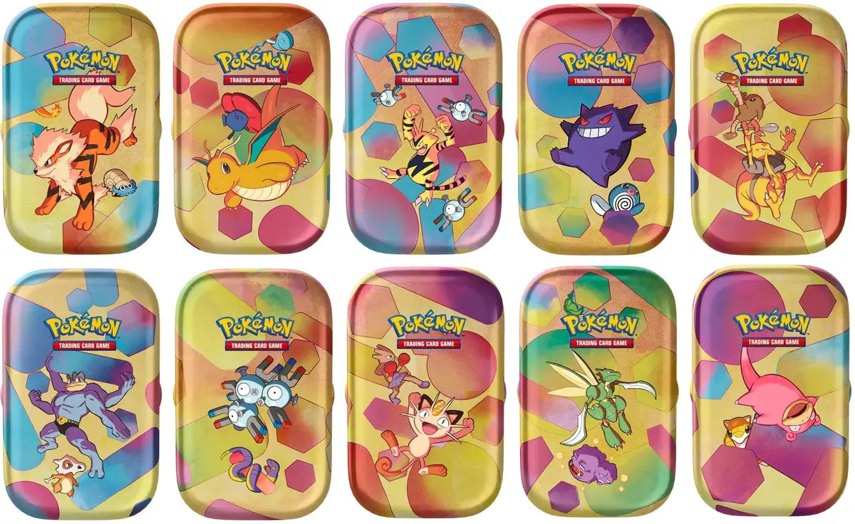 151 mini tins set of 10