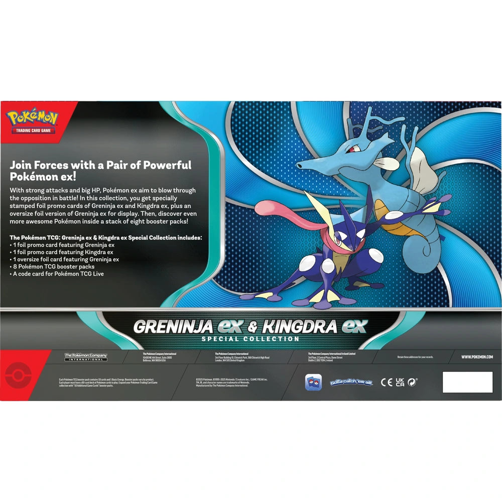 Greninja ex & Kingdra ex Special Collection